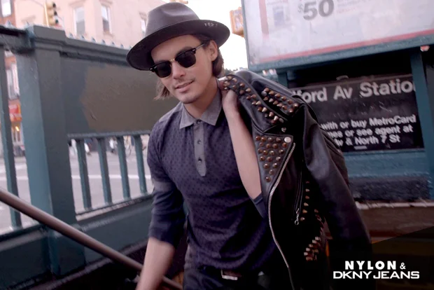 TYLER BLACKBURN NYLONxDKNYJEANS