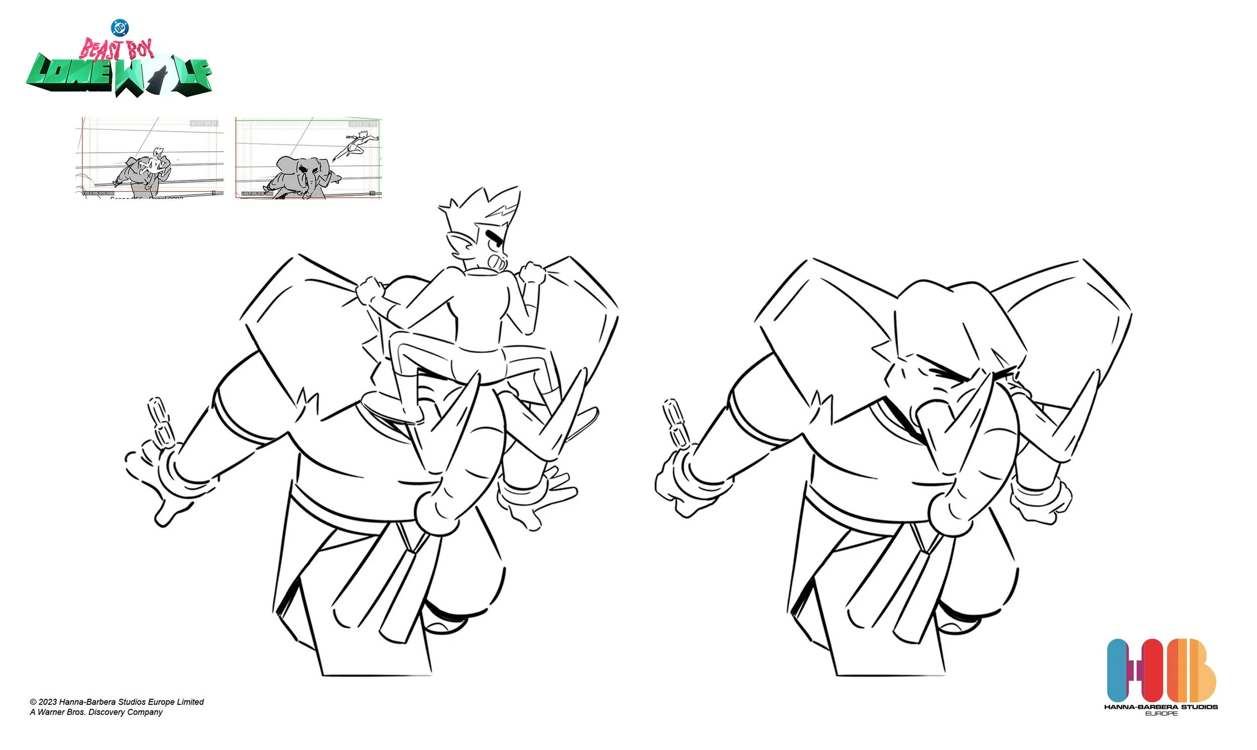 Beast Boy and Elephant Man Fight 2.jpg