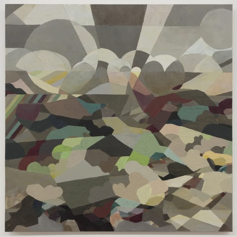  2011, Acrylic on board, 41x41cm, photo by Tim Gresham&nbsp; 