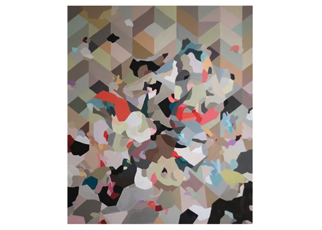 Gentle crush, 2011, Acrylic On linen, 865x1010mm, unframed