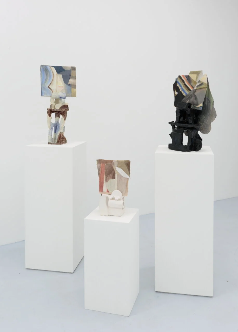  Install view, ‘A roof, not a room’ at Daine Singer, 2021, photo by Tim Gresham 