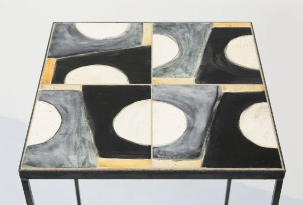    Elevation 3, 2022, steel, glazed earthenware tiles, tile adhesive, grout, mdf, acrylic paint, 40.5 Cm x 40.5cm x 100cm, photo by Tim Gresham 