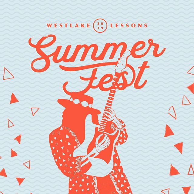 SummerFest is 2 days away! We&rsquo;ll be giving these personalized posters to all our performers #wlsummerfest #musiclessonsatx #musiclessonsathome #recitalart #austinart #guitarlessonsatx #pianolessons #musicteachersrock