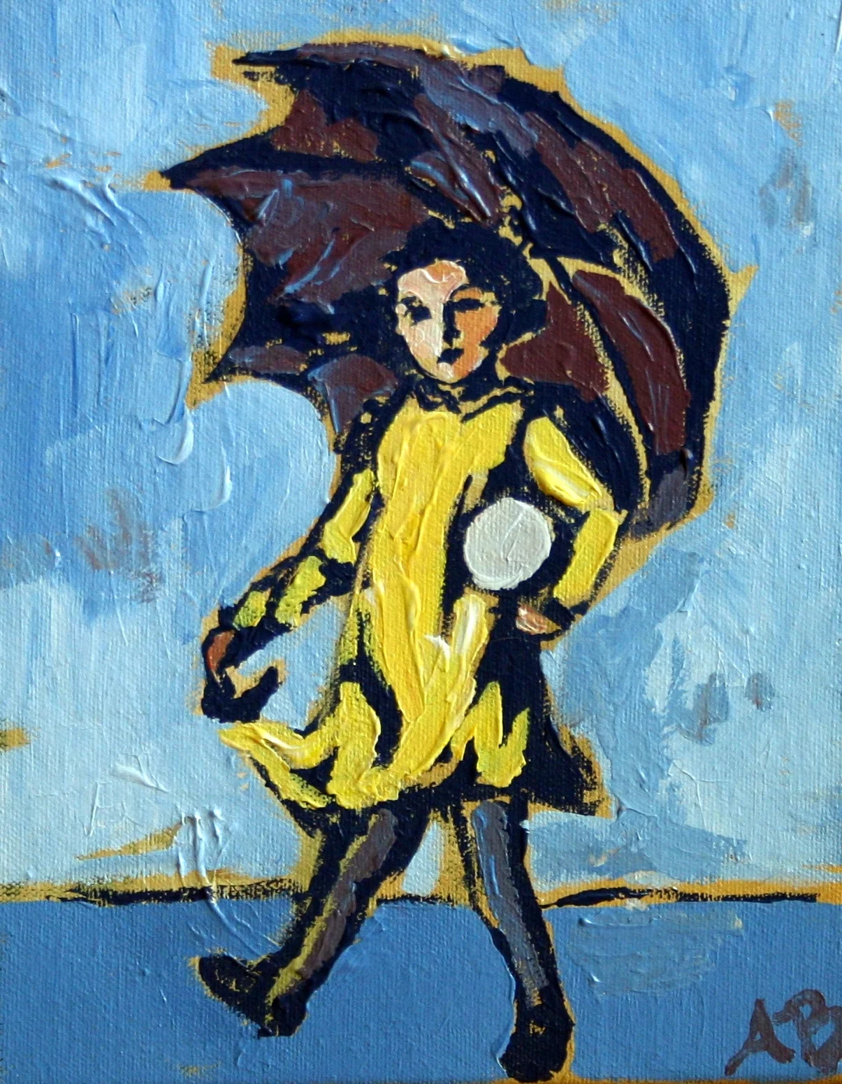 The Morton Salt Girl