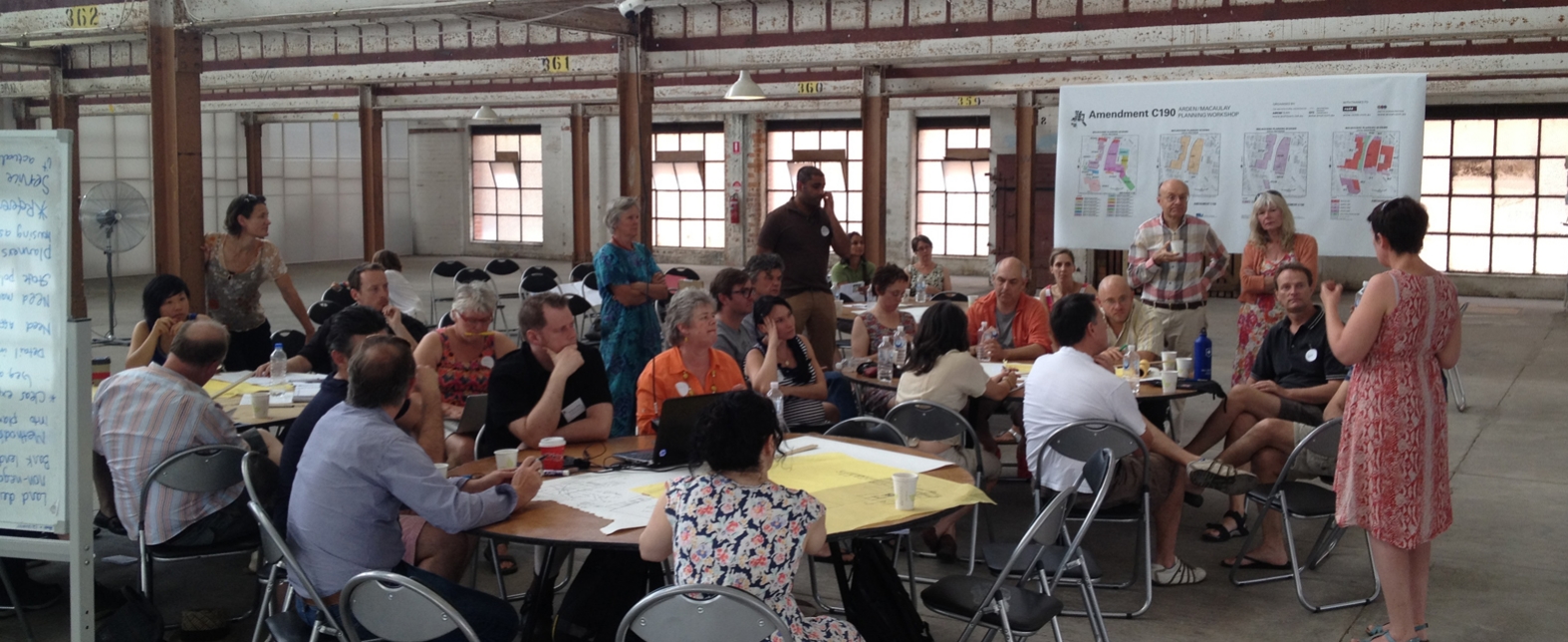 Arden Macaulay Community Planning Workshop organised by ARC and Architeam.