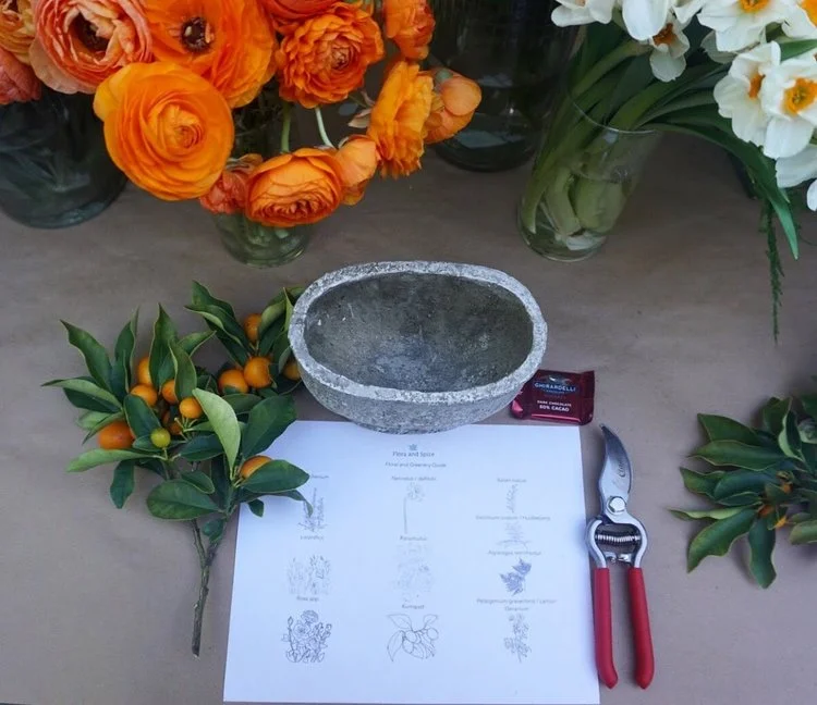 Filoli Floral Design Classes | Table Styling and Centerpieces