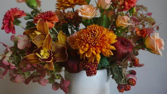 Filoli Floral Arranging | Fall Centerpieces
