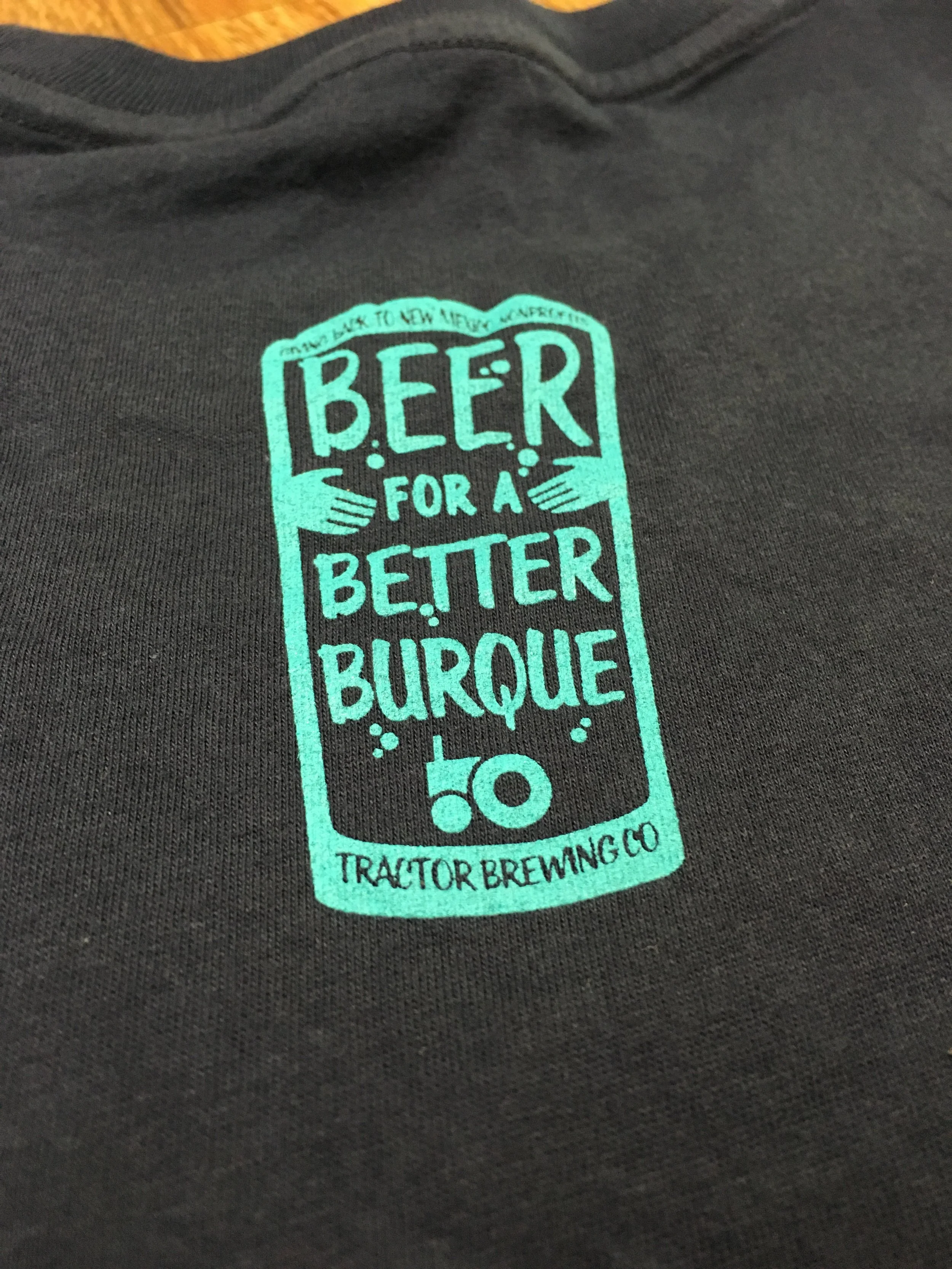 Single color nape print