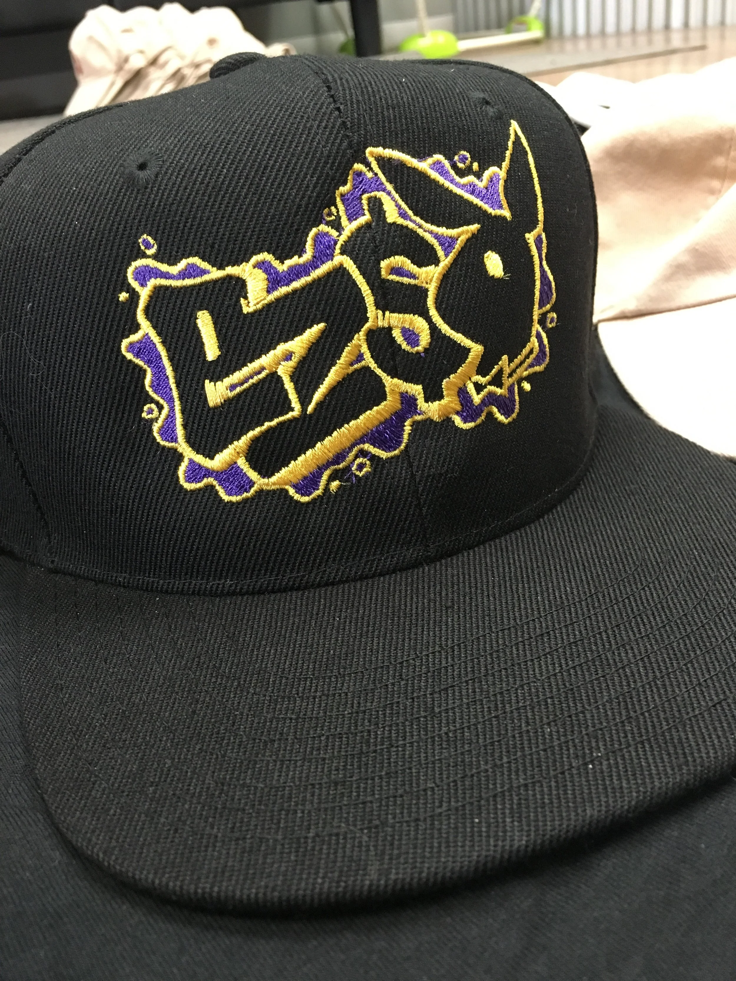Embroidery on Snapbacks