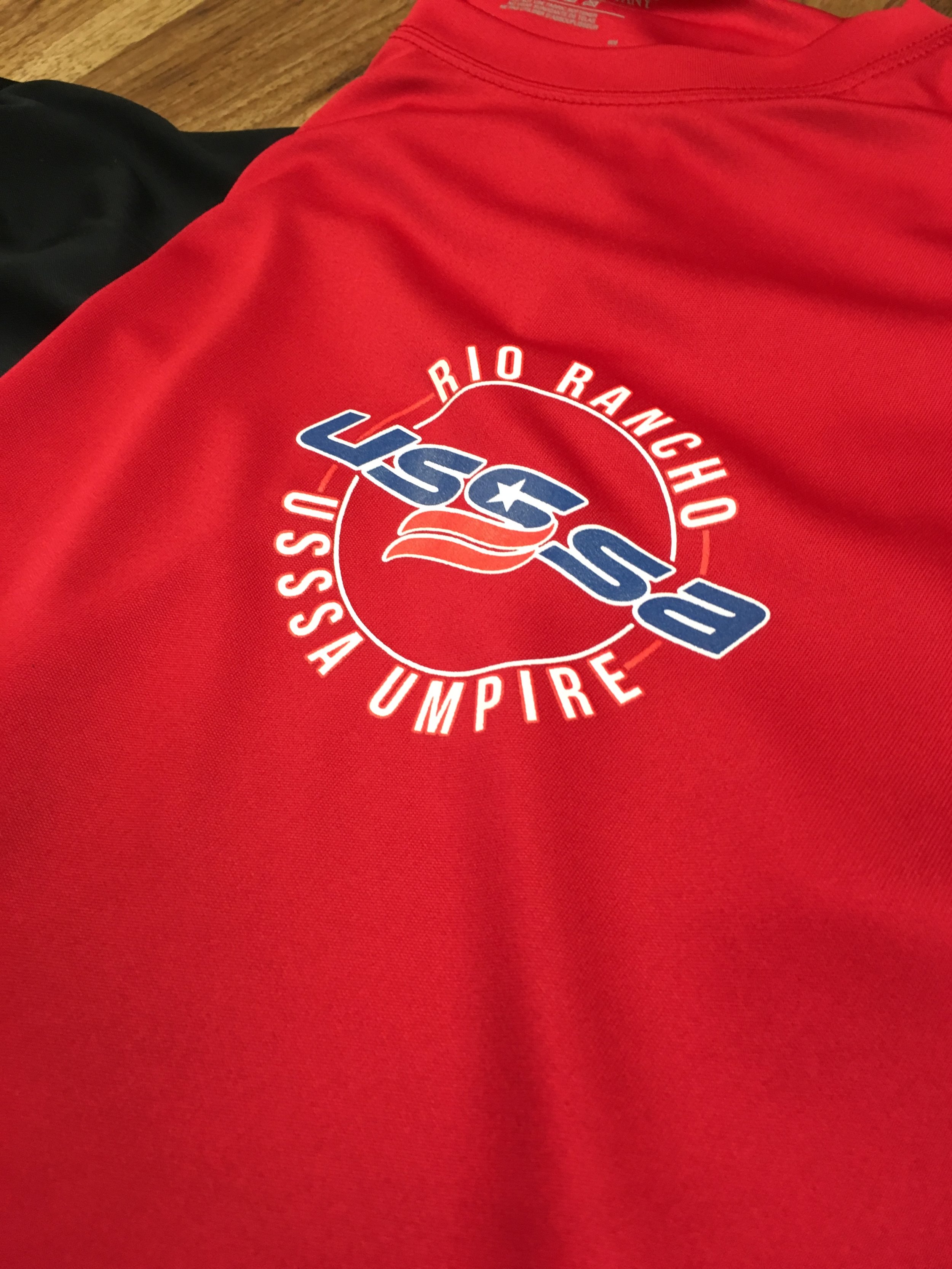 3 color spot on Dri-Fit tees