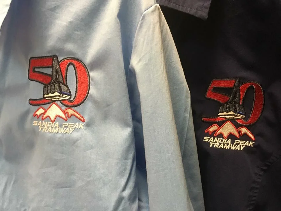  Embroidered polos for Sandia Peak Tramway    