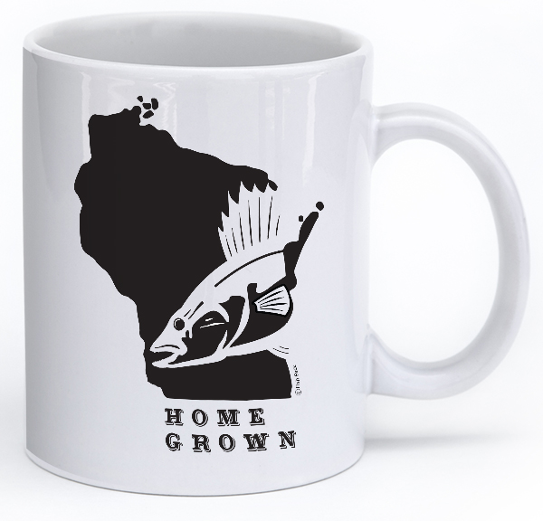 Gift Printed Mug Sports Fish Fishing Mug Coffee Cup 