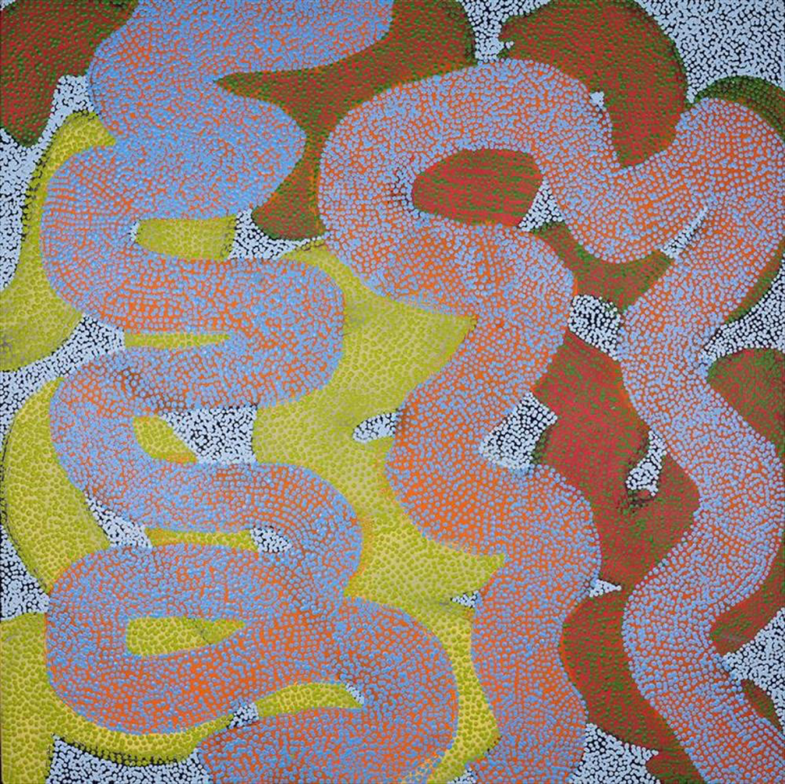 Vanetta Nampijinpa Hudson, Warlukurlangu Jukurrpa 1 (Fire country Dreaming)