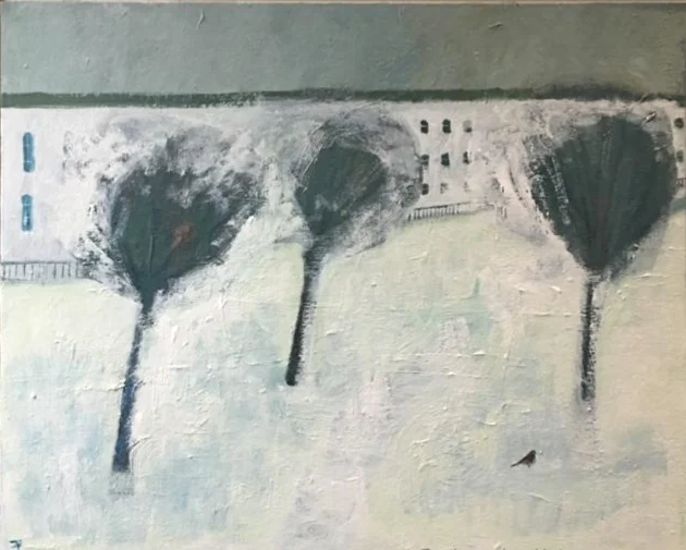 Three Trees and a Cold Pigeon