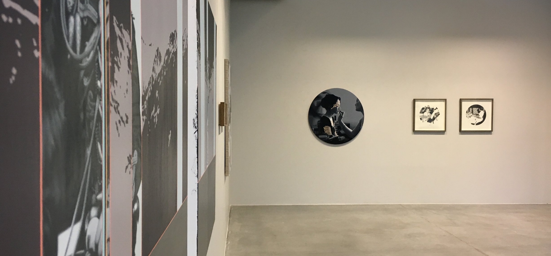 Installation shot of Machinations (30 March - 23 April) at Galleri Semmingsen 2017. Photo Marie Harnett. 