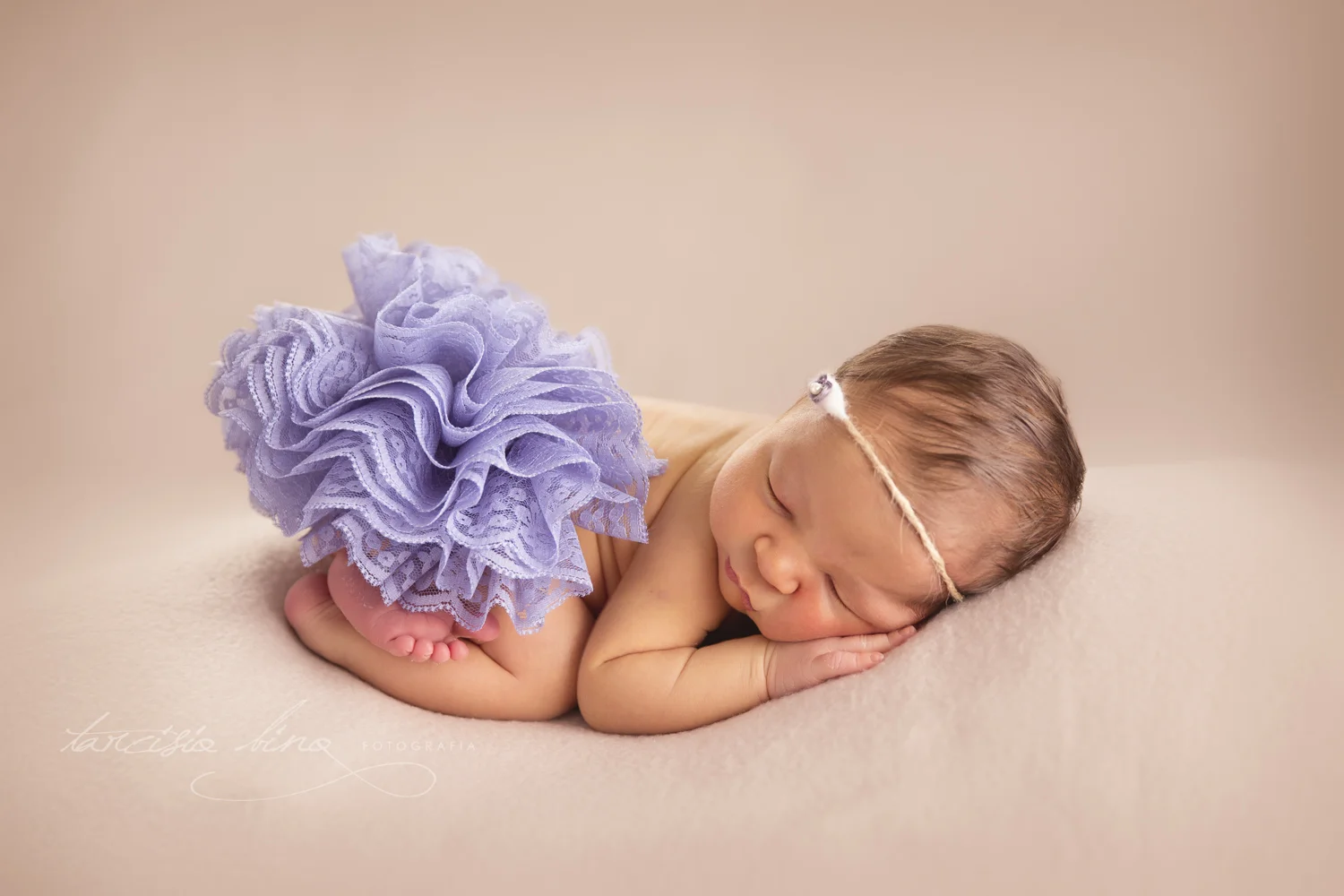 Maria Eduarda com 6 dias