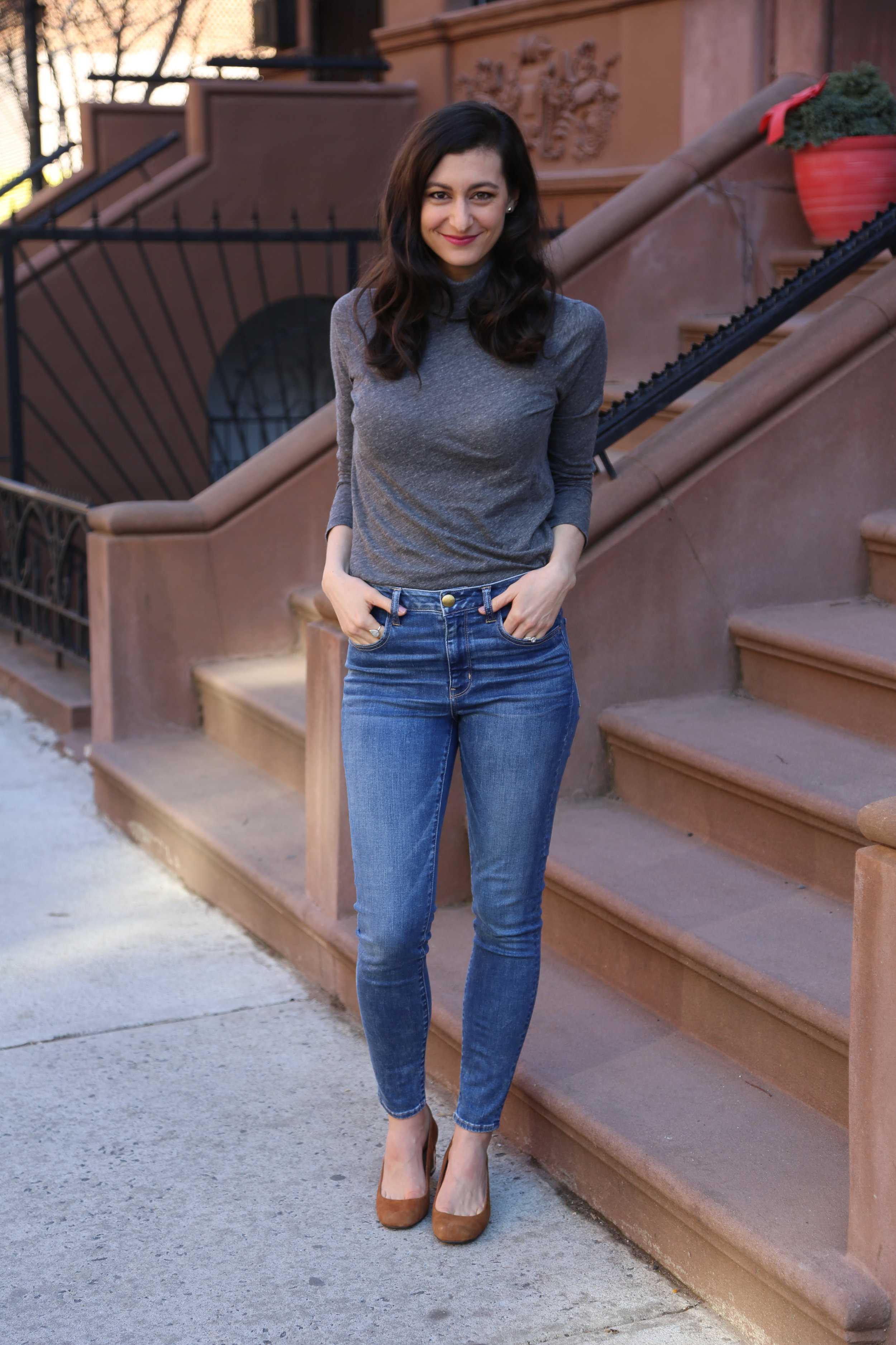 not high waisted jeans