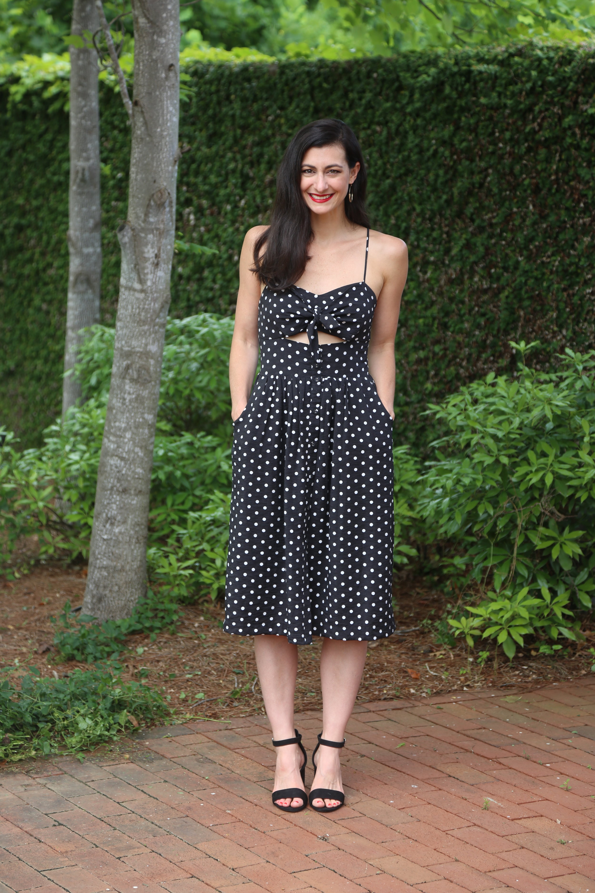 polka dot dress : target