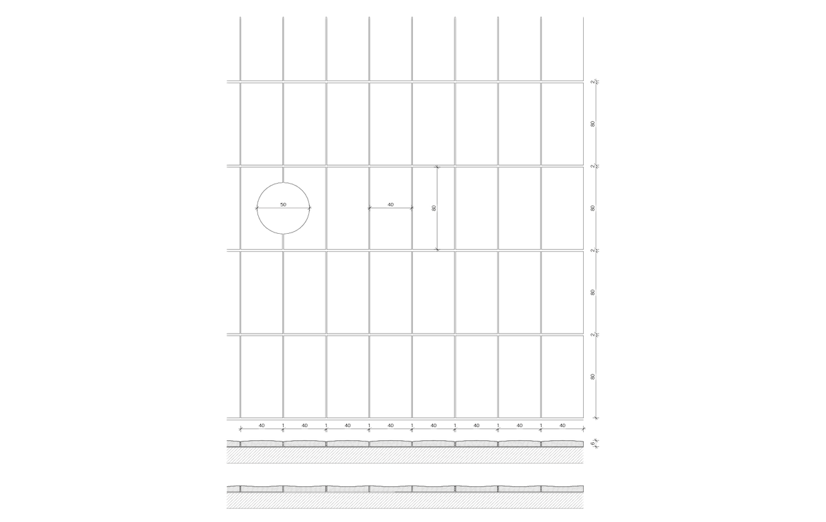 Détail de place