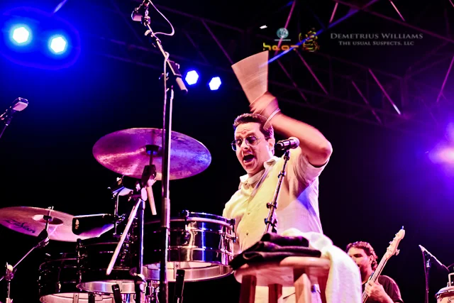 Tito Puente, Jr - Atlanta Jazz Fest 2012
