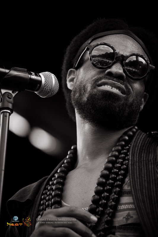 Bilal performs at ONE Musicfest
