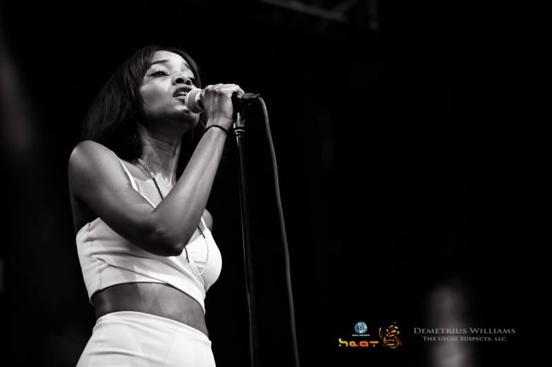 Alice Smith performs at ONE Musicfest