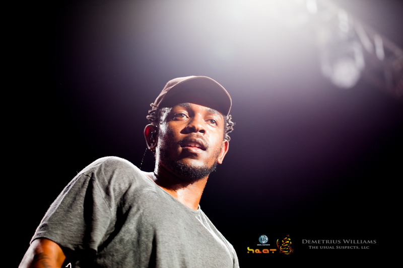 Kendrick Lamar performs at ONE Musicfest