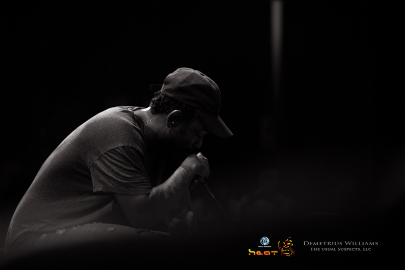 Kendrick Lamar performs at ONE Musicfest