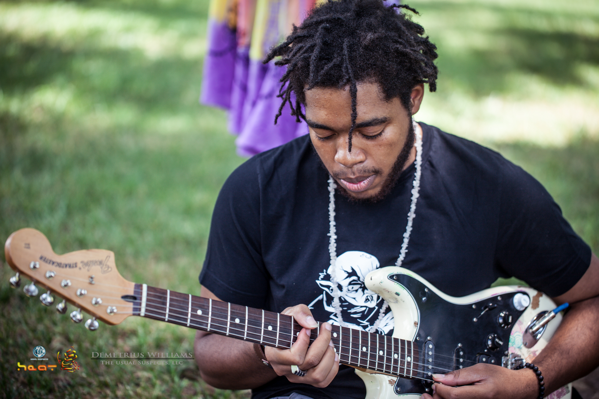 Ricki Sparx - " What makes me different and weird is my character, who I am. Im one in a trillion. Even the way i play the guitar, its different. My dark aura and even me being a buddhist in Atlanta from the hood, lol. im beautifully different and love it."