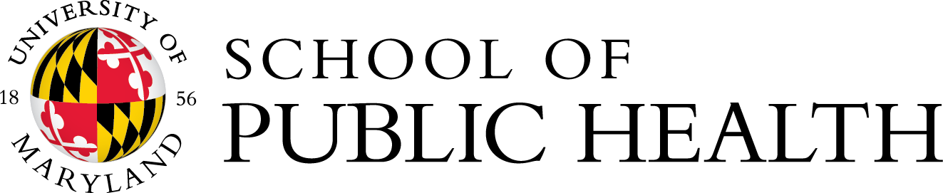 University of Maryland logo for the School of Public Health.