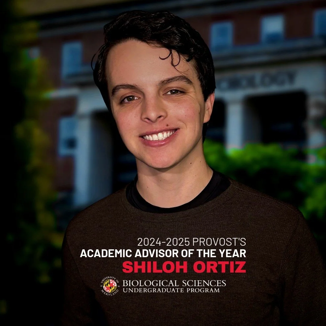 Shiloh Ortiz, Academic Advisor for the Biological Sciences Undergraduate Program, was awarded the Provost's 2024-2025 Academic Advisor of the Year Award. Each year, a committee of advisors selects three individuals on campus to receive the award.

Sh
