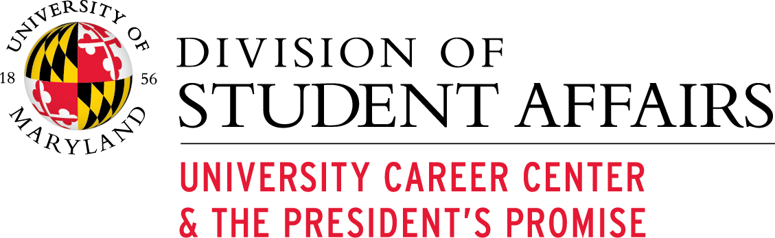 University of Maryland logo for the University Career Center.