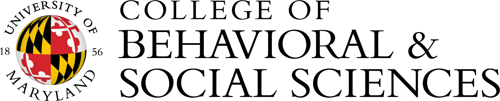 University of Maryland logo for the College of Behavioral & Social Sciences.