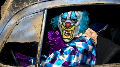 This is not a picture of me. I allowed no pictures of me as a clown to survive.