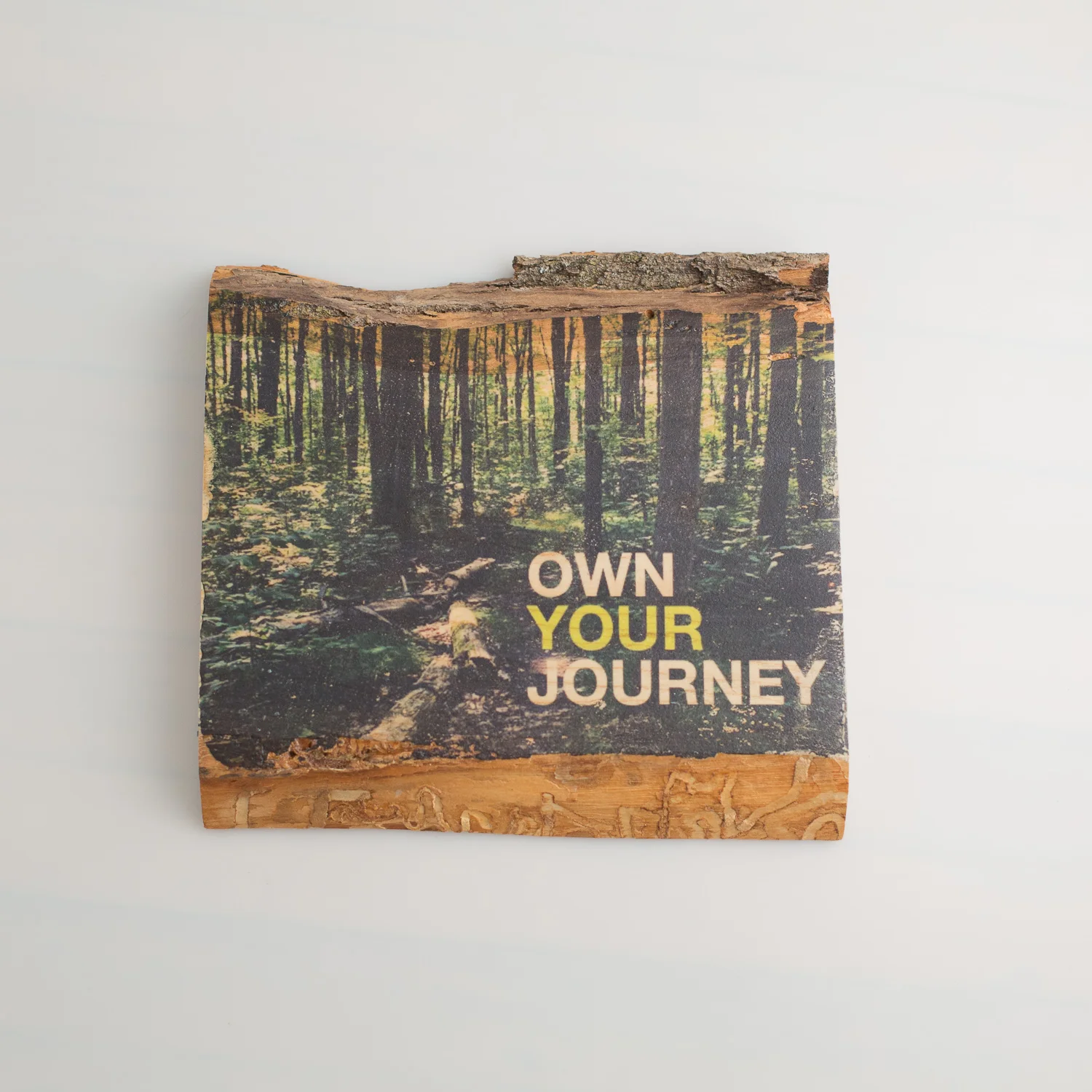 Own Your Journey - One of a Kind - Woodprint
