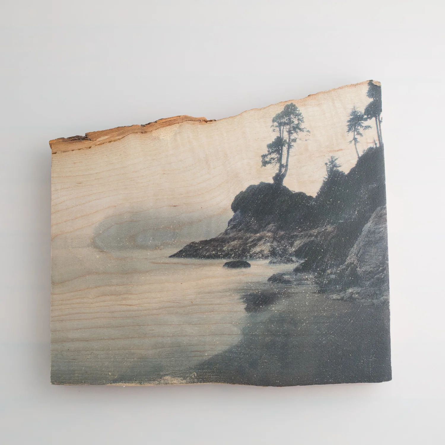 Tofino Beach, Soft Morning - One of a Kind - Woodprint