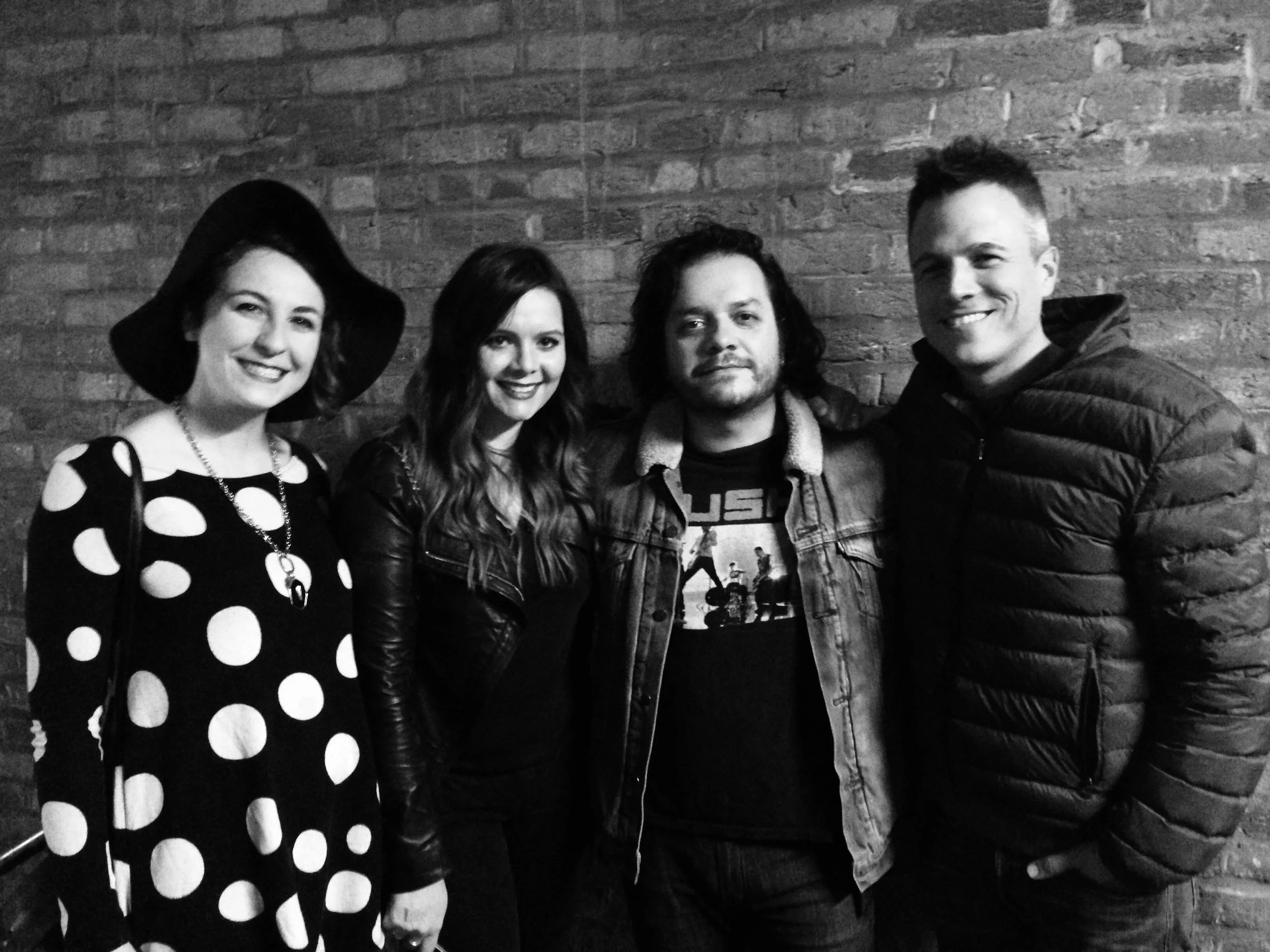 from (L) to (R): awesome person, awesome person, David Ramirez, charred marshmallow