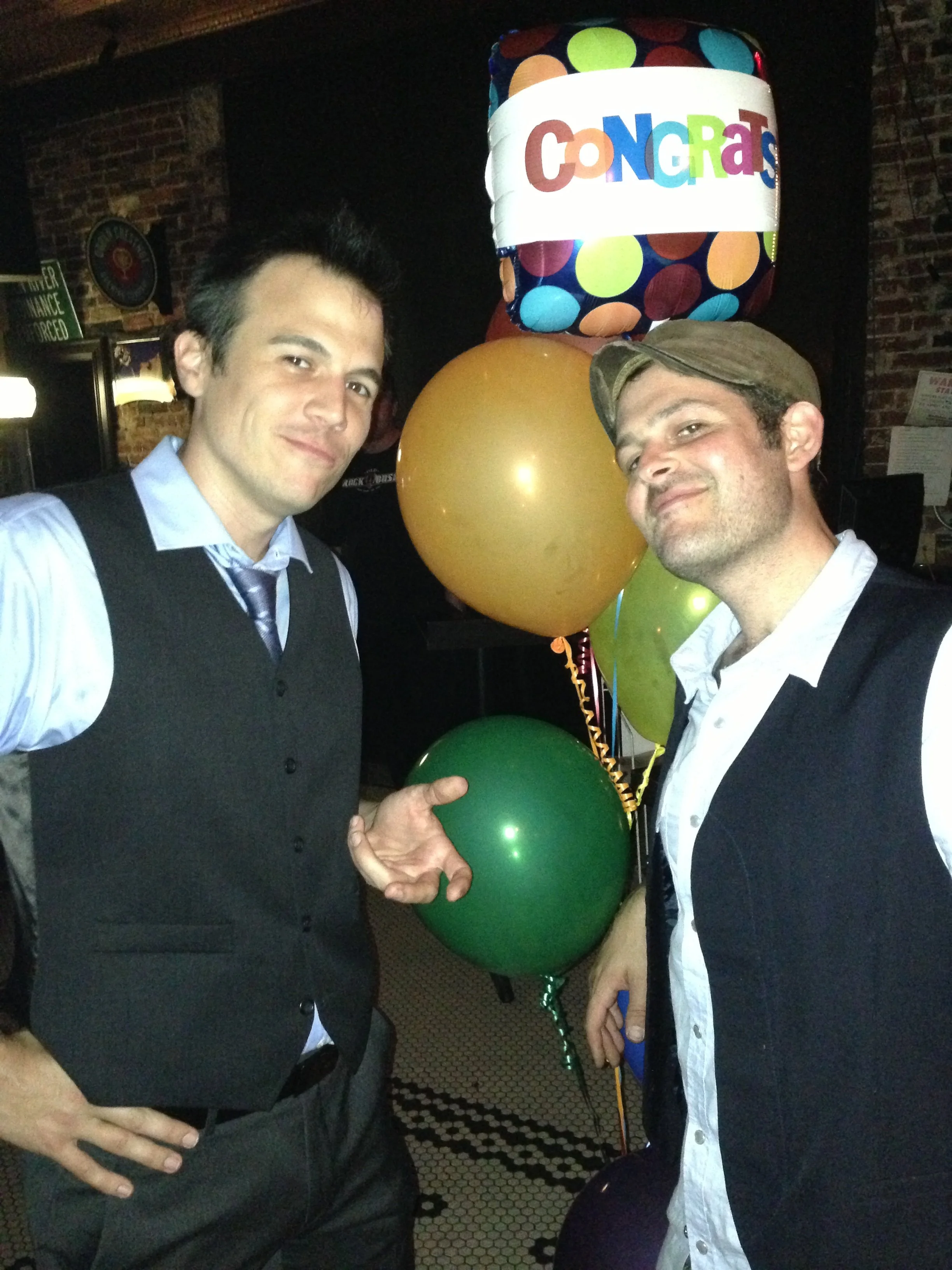 Gregory Alan Isakov and I had the same fashion sense the night The Weatherman was released.