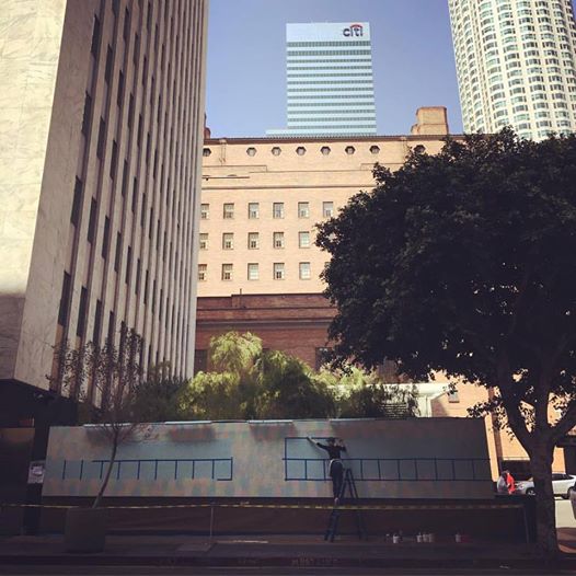 The Standard Hotel 6th Street Mural, Downtown Los Angeles