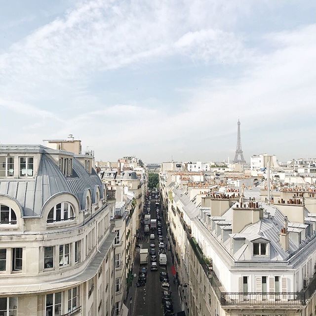 Can you guess where?! The view from Obviously&rsquo;s new Paris office😍