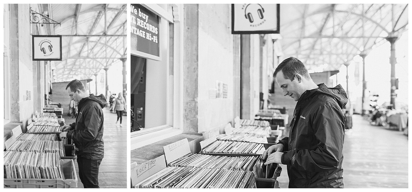 Trev always finds the records