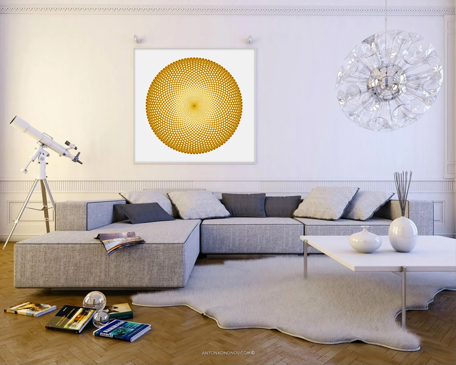 SUN CANVAS PRINT