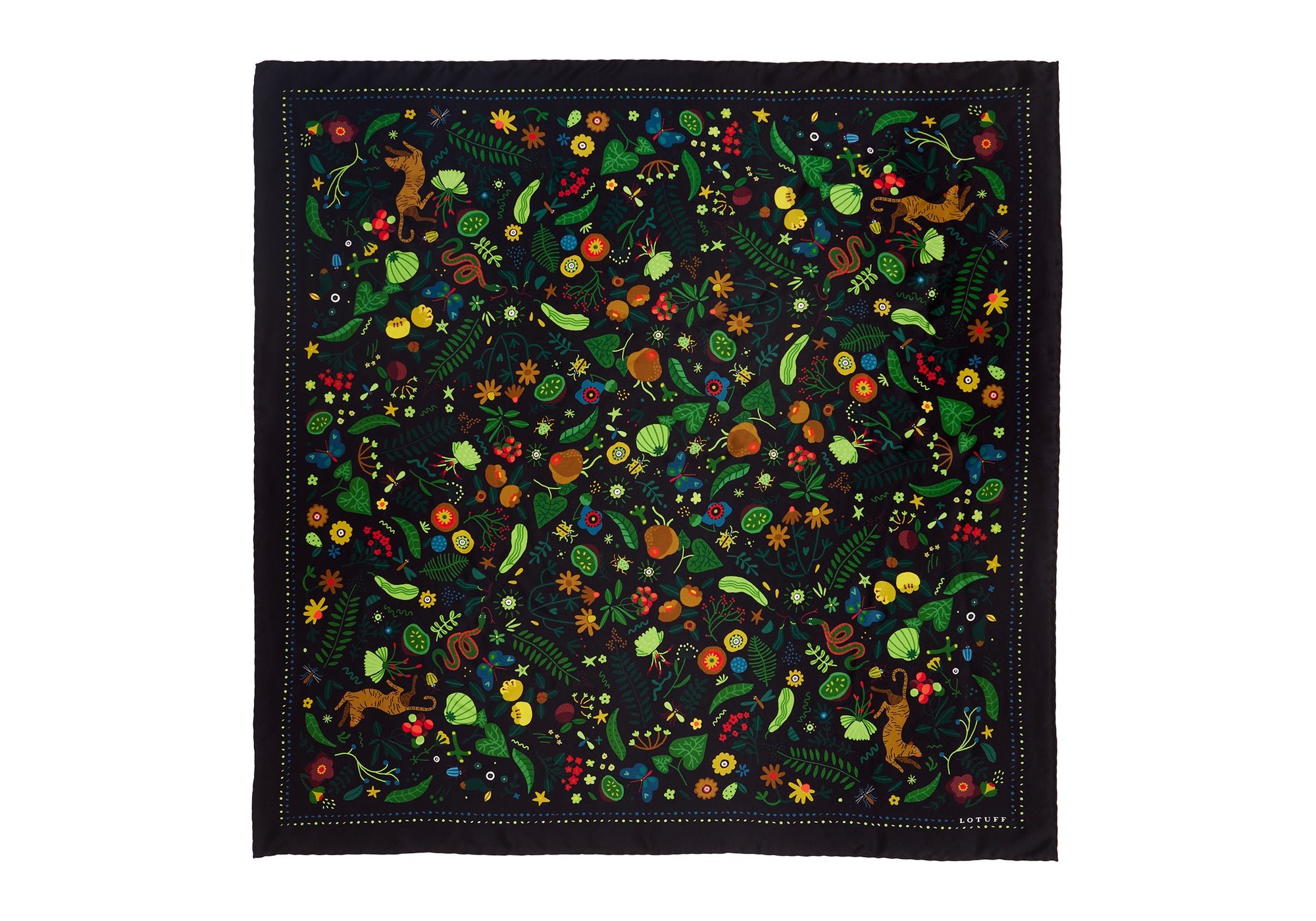 Lotuff Leather - Silk Scarf, 2021