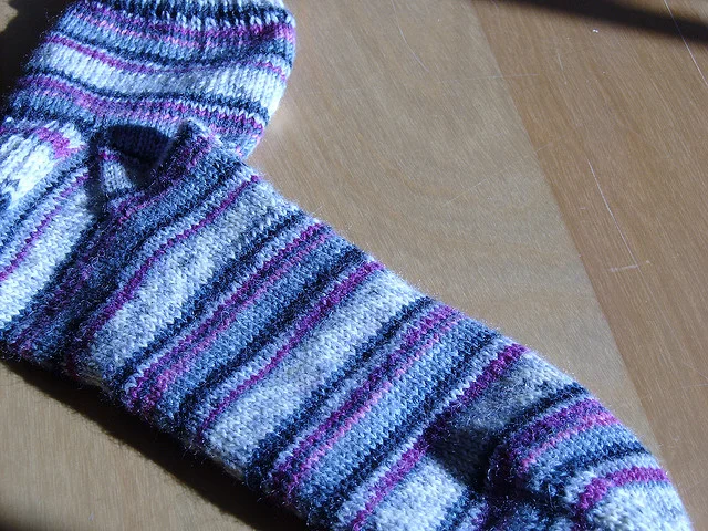 Jen's first sock