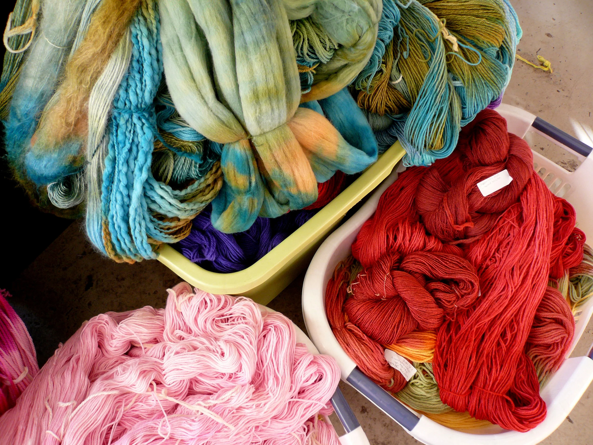 All the wool in one place at once