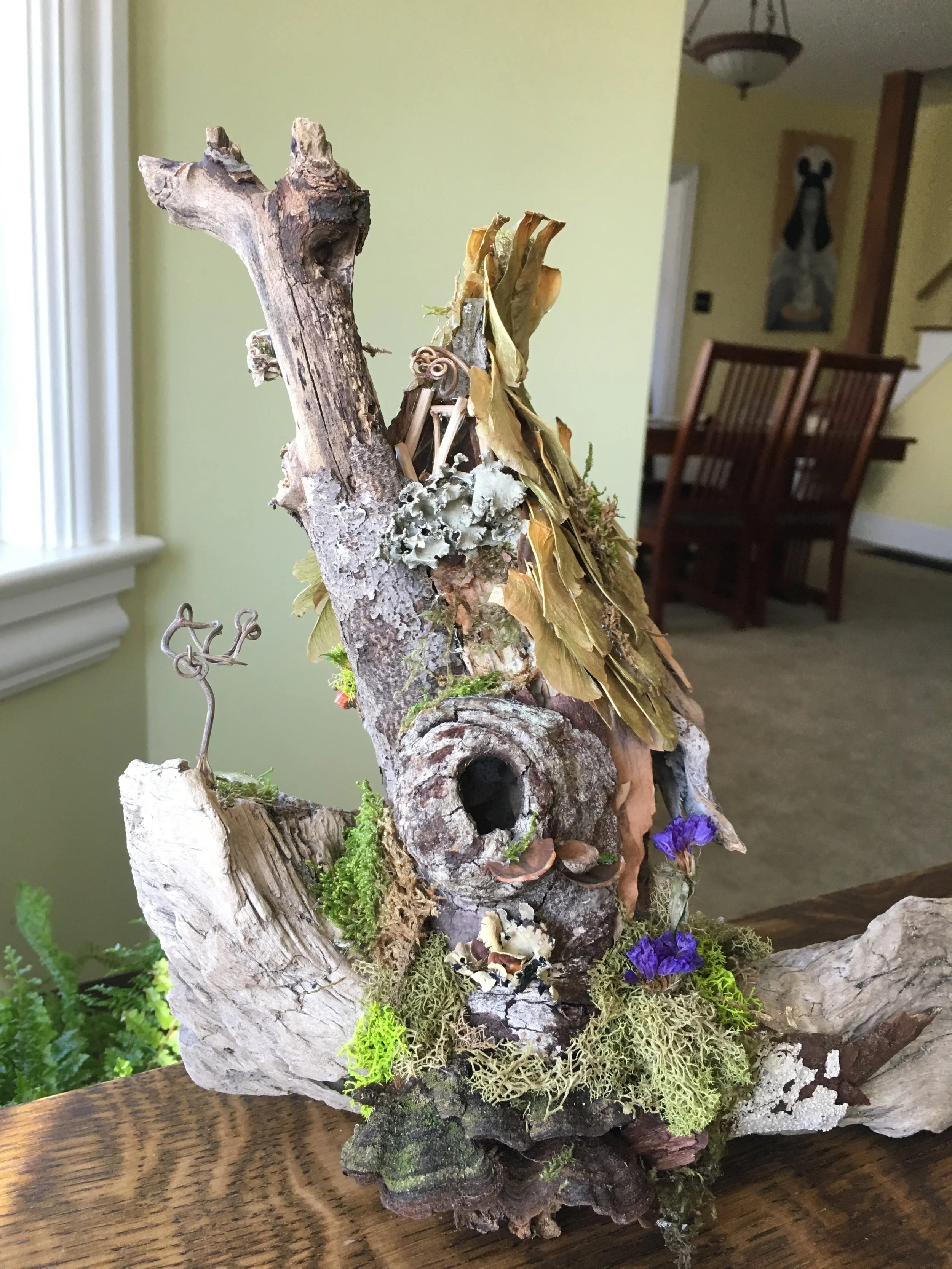 Crooked Woods Cabin - back