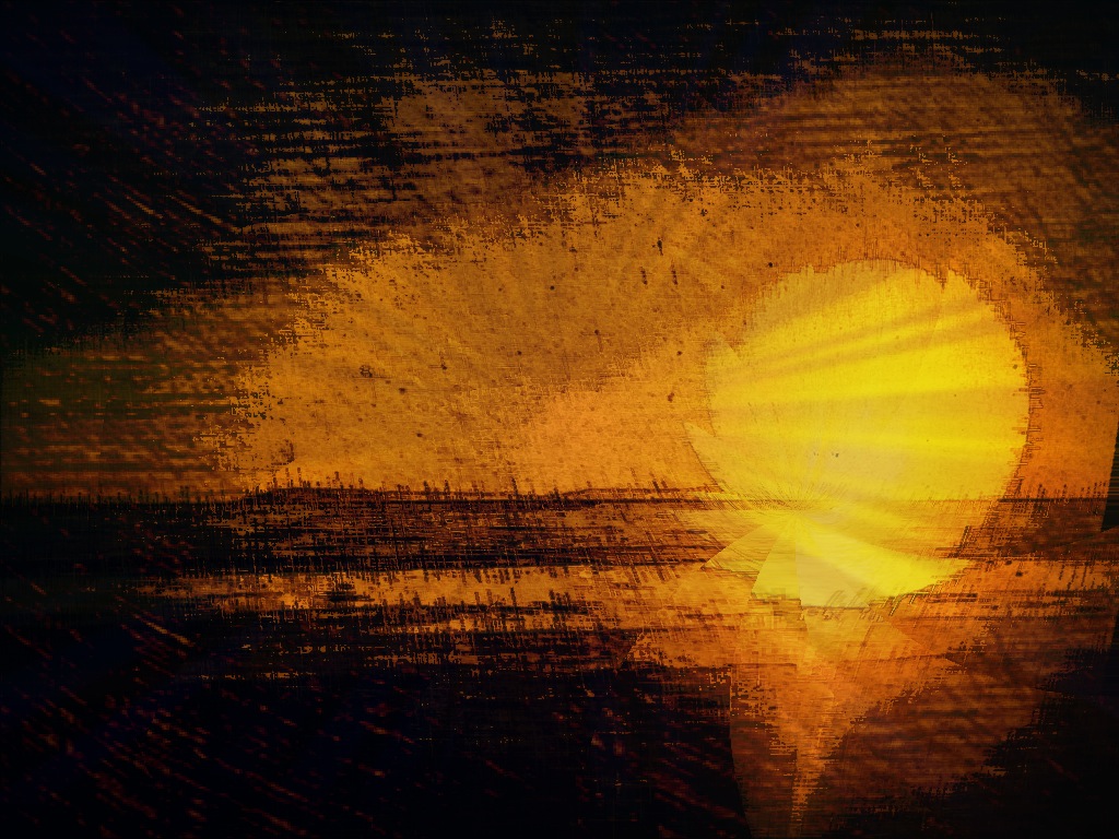 The End of Days - Digital Painting - 8x11 Print on Birch wood