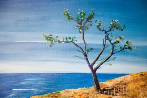SOLD: Acrylic on canvas. 36 x 24"