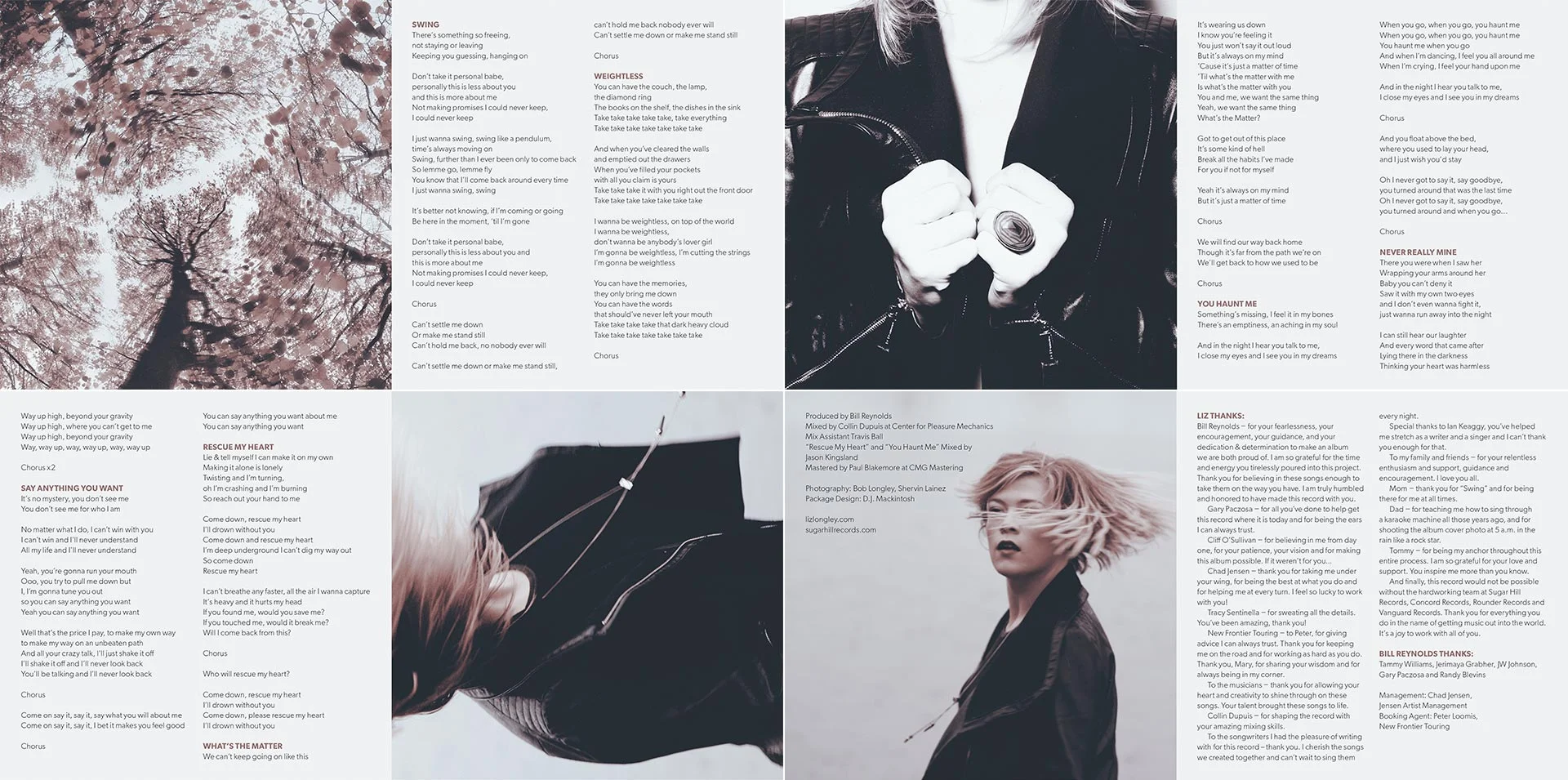 CD Booklet Spreads, continued...
