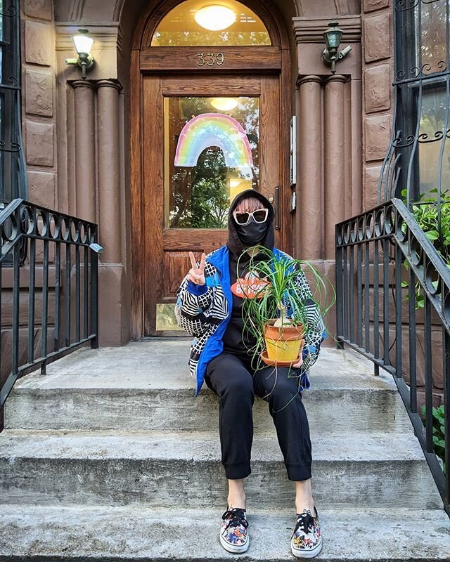 Just one of my lovely plant babysitting friends in Brooklyn. The delightful @himi_nation. Thank you!!
.
.
.
#plantbabysitter #quarantine #brooklyn